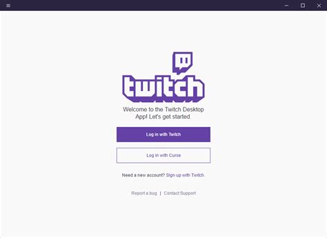 Twitch desktop site login On Windows this will pop up a firewall message and should be accepted. . Twitch desktop site login